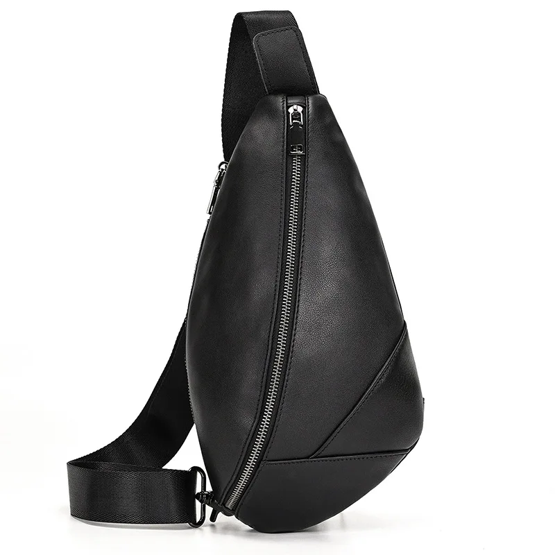 Soft genuine Leather Men's Chest Pack Male Mini Shoulder Crossbody Bag Anti Theft Chest Pack Men Outdoor Summer Sling Bag
Soft genuine Leather Men's Chest Pack Male Mini Shoulder Crossbody Bag Anti Theft Chest Pack Men Outdoor Summer Sling Bag