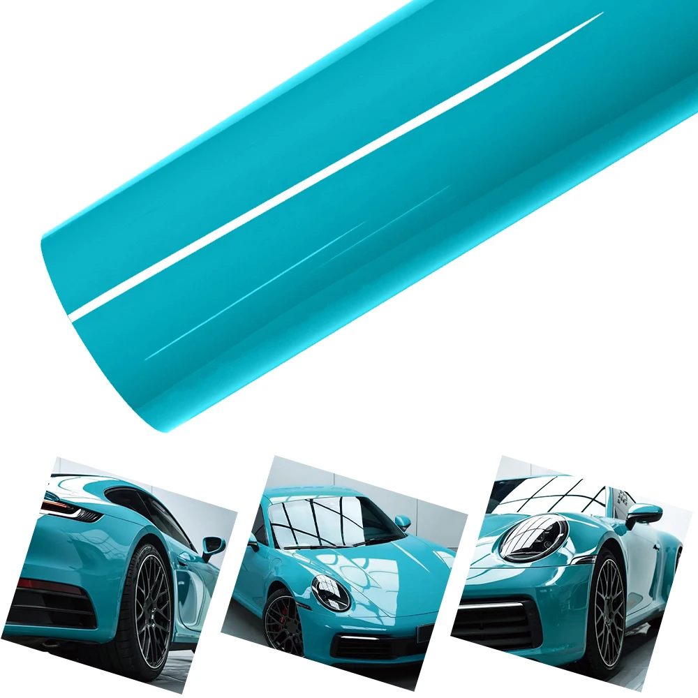 PET Ultra Gloss Miami Blue Car Vinyl Wrap Roll Film With Air Release Vehicle Body Self Adhesive Decal Car Decoration Accessories
PET Ultra Gloss Miami Blue Car Vinyl Wrap Roll Film With Air Release Vehicle Body Self Adhesive Decal Car Decoration Accessories