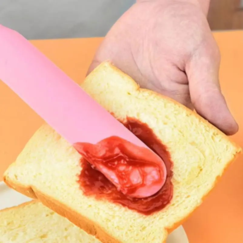 Scraper One-Piece Silicone Mixing Spatula Cake Cream Butter Jam Butter Spatula Scraper Heat-Resistant Easy to Clean Baking Sprea
Scraper One-Piece Silicone Mixing Spatula Cake Cream Butter Jam Butter Spatula Scraper Heat-Resistant Easy to Clean Baking Sprea