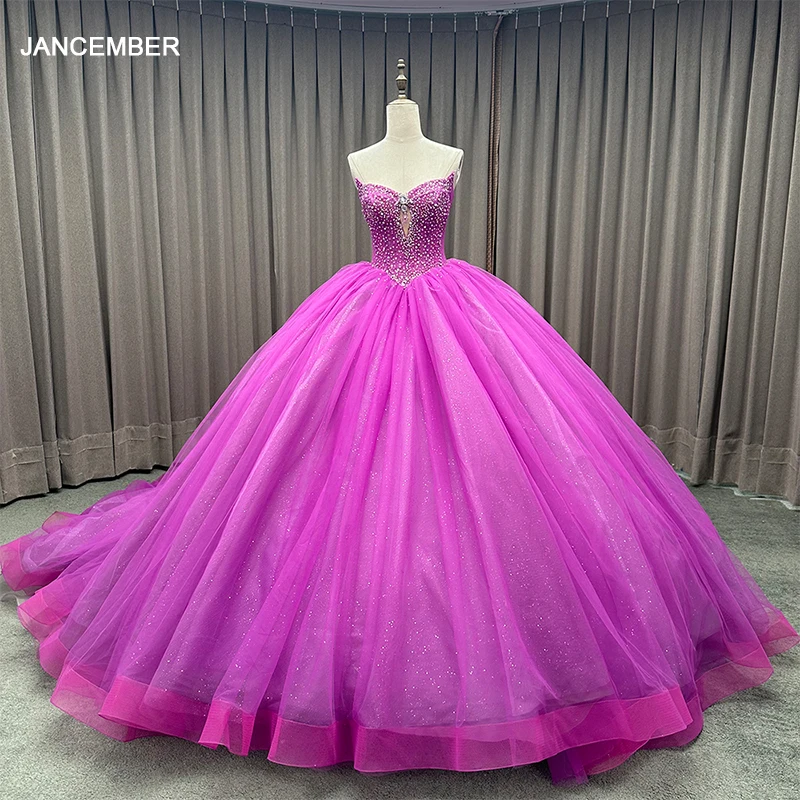 Корсет с блестками, платье Quinceanera, бальное платье без бретелек на шнуровке, халат со шлейфом Quinceanera Rouge, индивидуальное платье de 15 años
Корсет с блестками, платье Quinceanera, бальное платье без бретелек на шнуровке, халат со шлейфом Quinceanera Rouge, индивидуальное платье de 15 años