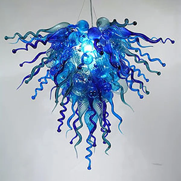 Blue Pendant Lamps Hot Sale Hand Blown Glass Chandelier Lighting for Room Art Decoration
Blue Pendant Lamps Hot Sale Hand Blown Glass Chandelier Lighting for Room Art Decoration