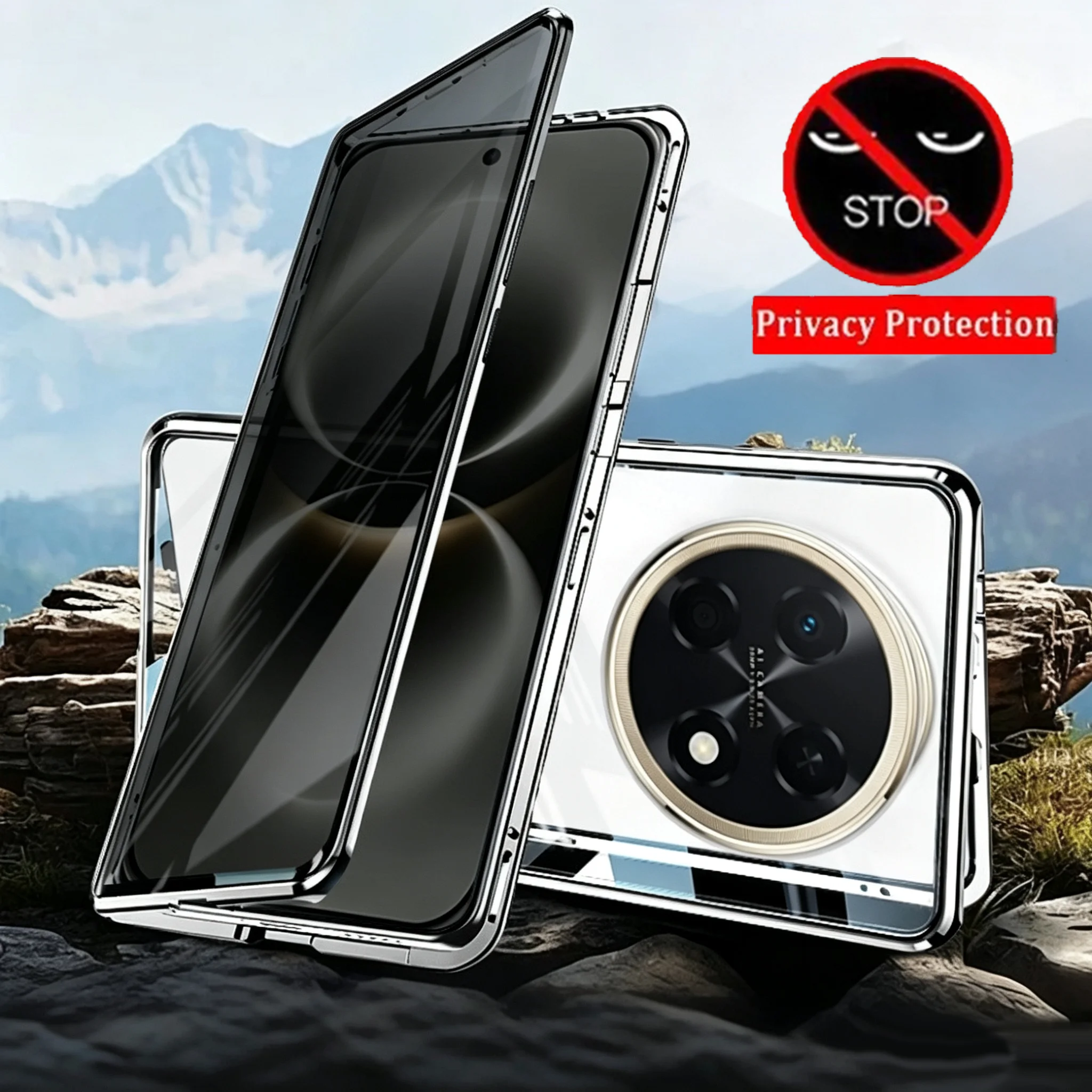Metal Magnetic Cases For Honor X9C Smart X9 5G X7c X9d Full Lens Protection Anti Peeping Privacy Tempered Glass Cover Phone Case
Metal Magnetic Cases For Honor X9C Smart X9 5G X7c X9d Full Lens Protection Anti Peeping Privacy Tempered Glass Cover Phone Case