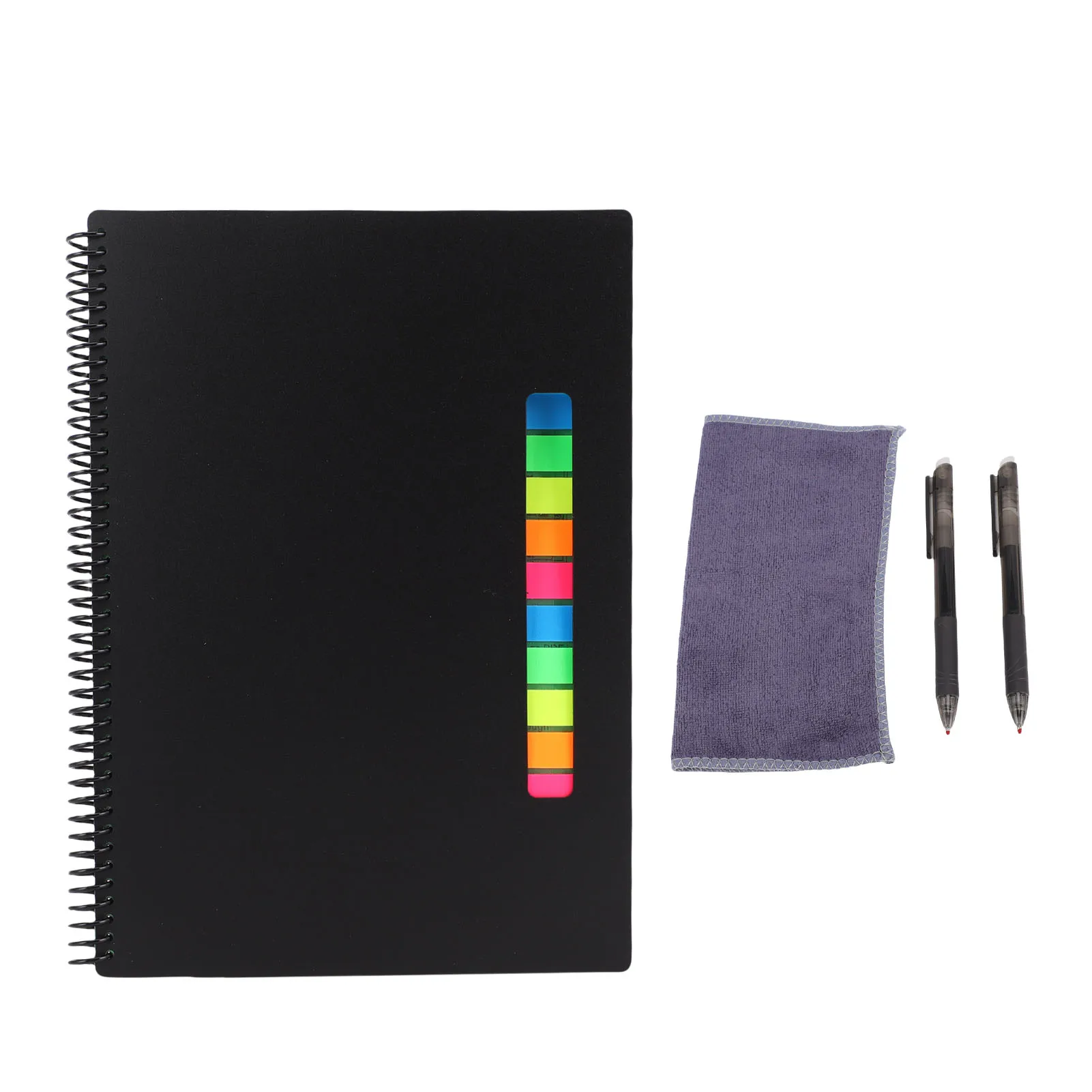 【Новинка】многоразовый бумажный блокнот со спиральным переплетом, стираемый блокнот для коротких рук, подключение к приложению, страницы с черной подкладкой и пунктирными страницами 180x255 мм
【Новинка】многоразовый бумажный блокнот со спиральным переплетом, стираемый блокнот для коротких рук, подключение к приложению, страницы с черной подкладкой и пунктирными страницами 180x255 мм