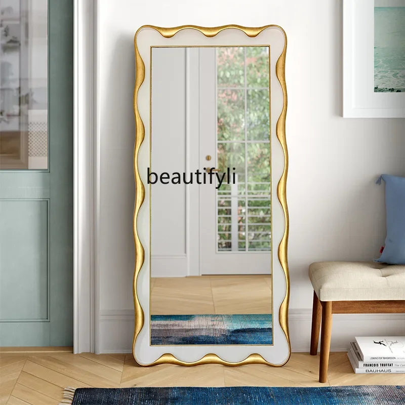 B06 ins wave wind full body mirror simple European girl bedroom desktop dressing floor mirror clothing store wall hanging
B06 ins wave wind full body mirror simple European girl bedroom desktop dressing floor mirror clothing store wall hanging