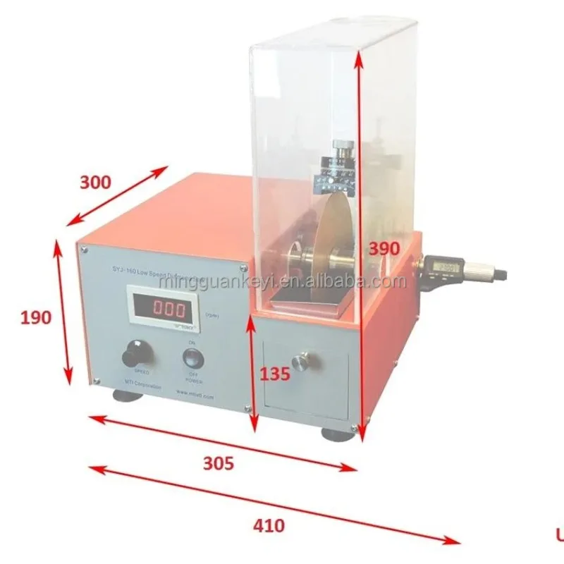 SYJ-160 Hot Sell Digital Low-Speed Diamond Saw with 6" Diamond Blade and Full Accessory Set
SYJ-160 Hot Sell Digital Low-Speed Diamond Saw with 6" Diamond Blade and Full Accessory Set