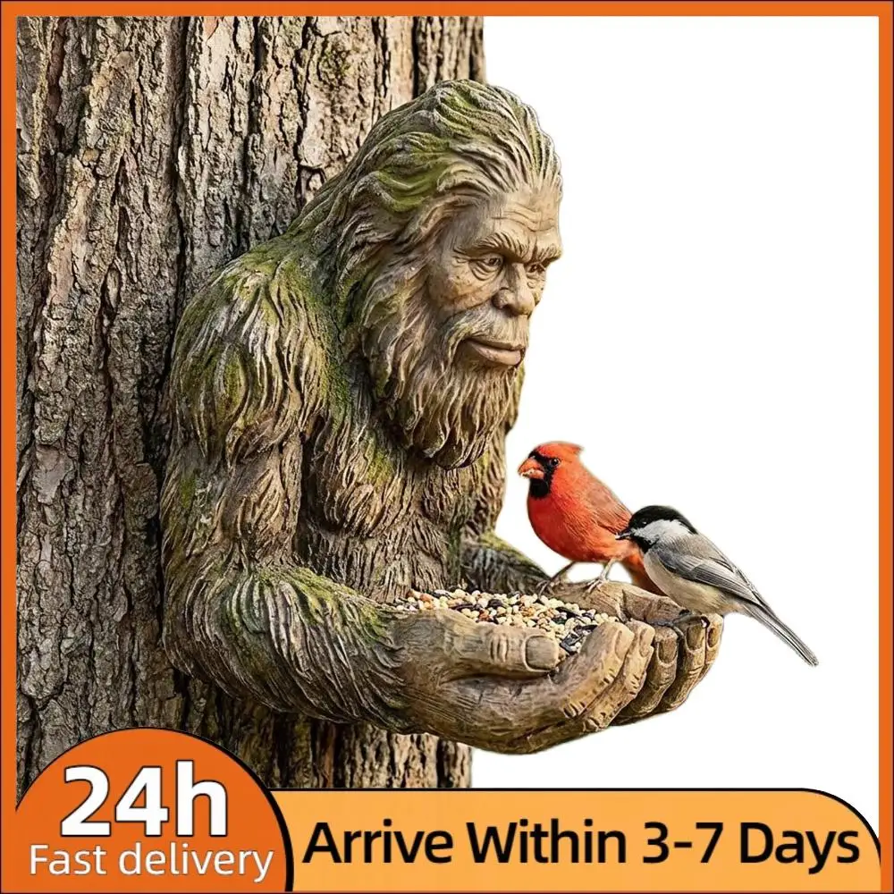 Кормушка для птиц: садовый декор, уличная скульптура, водонепроницаемая, крепится на дерево, подарок для любителей природы
Кормушка для птиц: садовый декор, уличная скульптура, водонепроницаемая, крепится на дерево, подарок для любителей природы