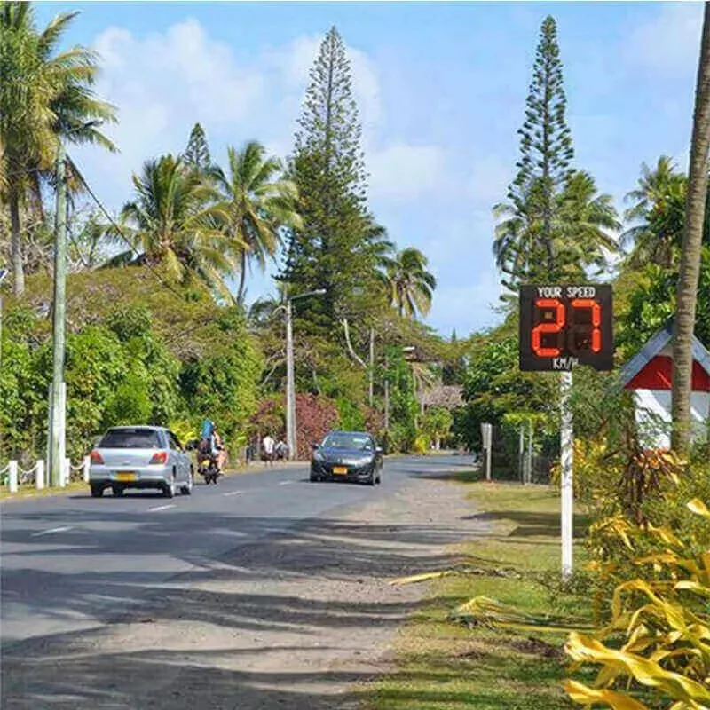 LED Radar Speed Limit Sign Digital Road Safety Traffic Sign 110-240V DC 12V Radar Speed Screen for Roadway
LED Radar Speed Limit Sign Digital Road Safety Traffic Sign 110-240V DC 12V Radar Speed Screen for Roadway