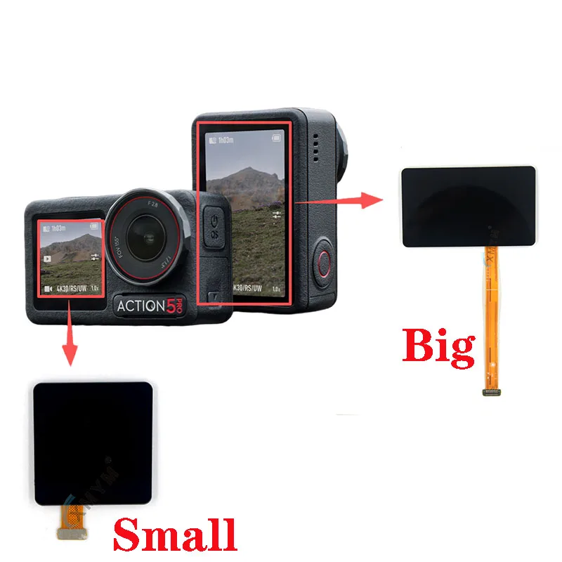 For DJI Osmo Active5 Pro Action Camera LCD screen display Touchscreen Replacement Repair and Use
For DJI Osmo Active5 Pro Action Camera LCD screen display Touchscreen Replacement Repair and Use