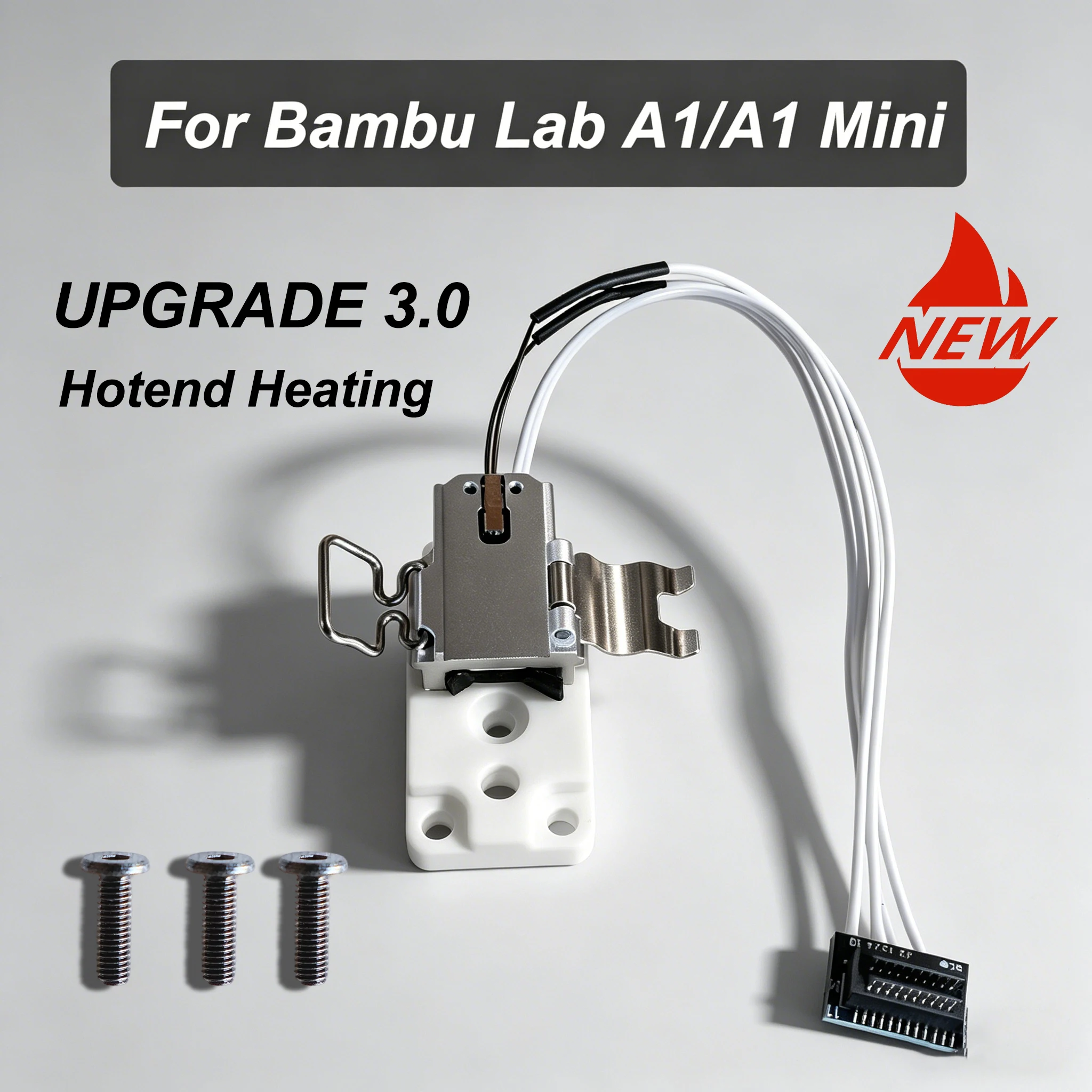 UPGRADE For Bambu lab A1 Hotend Heating Assembly A1 Upgraded Quick-Swap A1 Mini Hotend Heating Component Mounting Accessories
UPGRADE For Bambu lab A1 Hotend Heating Assembly A1 Upgraded Quick-Swap A1 Mini Hotend Heating Component Mounting Accessories