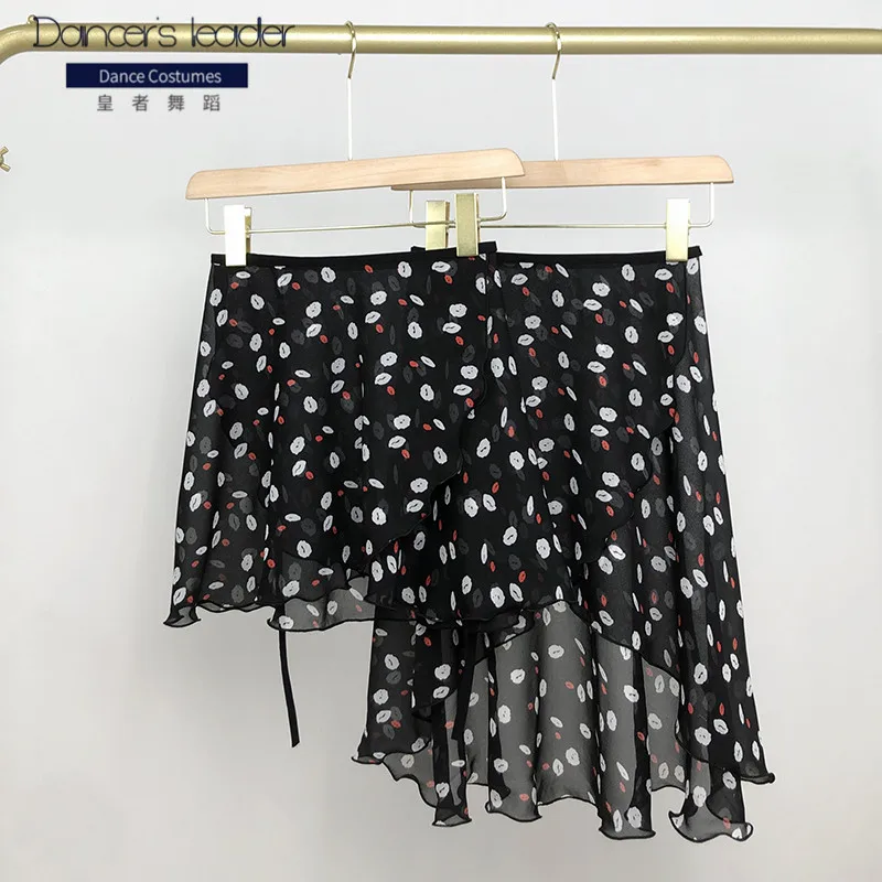 Ballet Skirt Black Department White Lip Print Women's Dance Skirt Gymnastics Practice Skirt Adult Ballet Lyric Skirt
Ballet Skirt Black Department White Lip Print Women's Dance Skirt Gymnastics Practice Skirt Adult Ballet Lyric Skirt