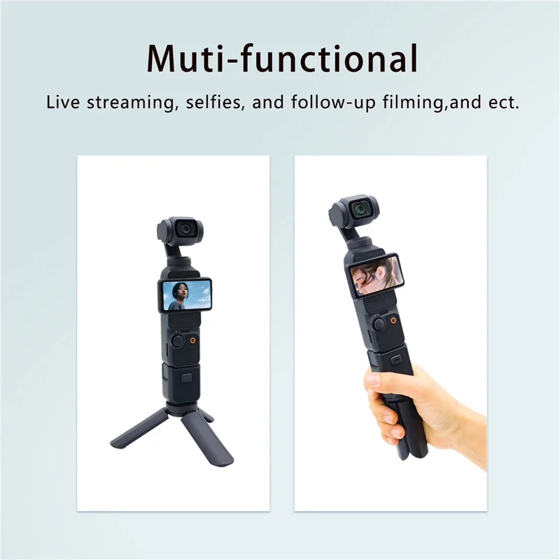 AED5-настольный мини-штатив для DJI Osmo Pocket 3, ручной стабилизатор для телефона, держатель-подставка
AED5-настольный мини-штатив для DJI Osmo Pocket 3, ручной стабилизатор для телефона, держатель-подставка