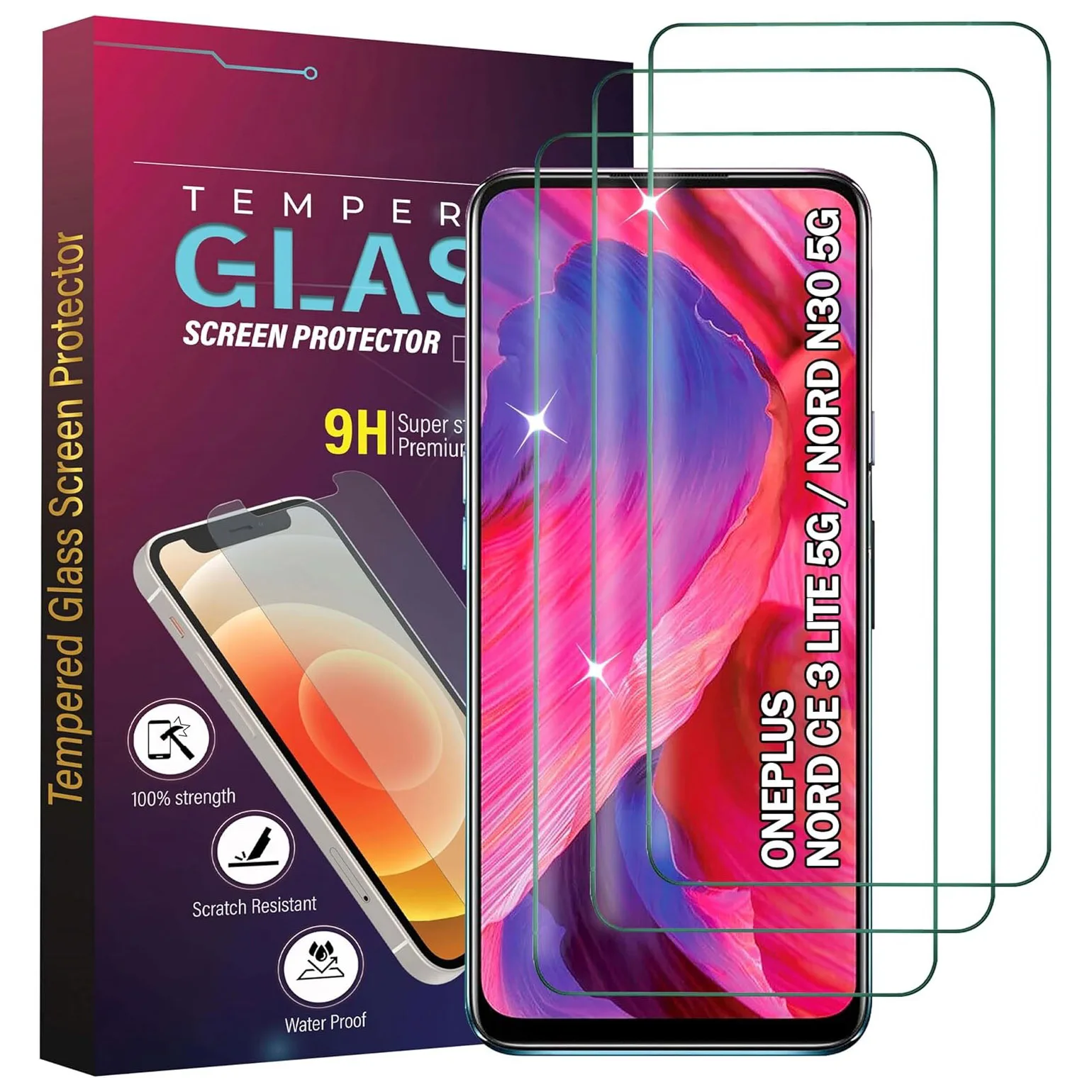 3pcs Tempered Glass For OnePlus Nord N30 Screen Protector Glass OnePlus Nord N30 SE Protective Film
3pcs Tempered Glass For OnePlus Nord N30 Screen Protector Glass OnePlus Nord N30 SE Protective Film