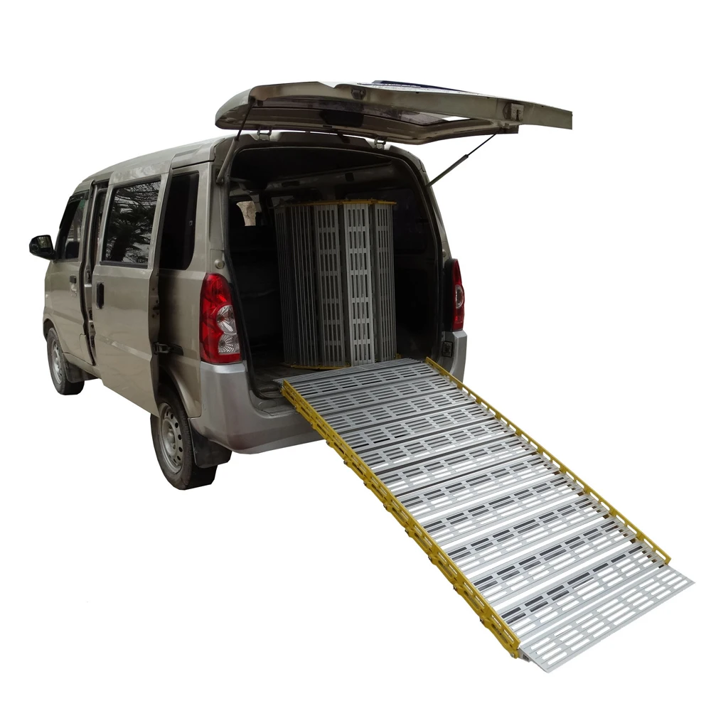2022 Disability Scooter Ramp for Mini Van or Low Cars ATV Handicap Passenger Car Motorcycles Ramps
2022 Disability Scooter Ramp for Mini Van or Low Cars ATV Handicap Passenger Car Motorcycles Ramps