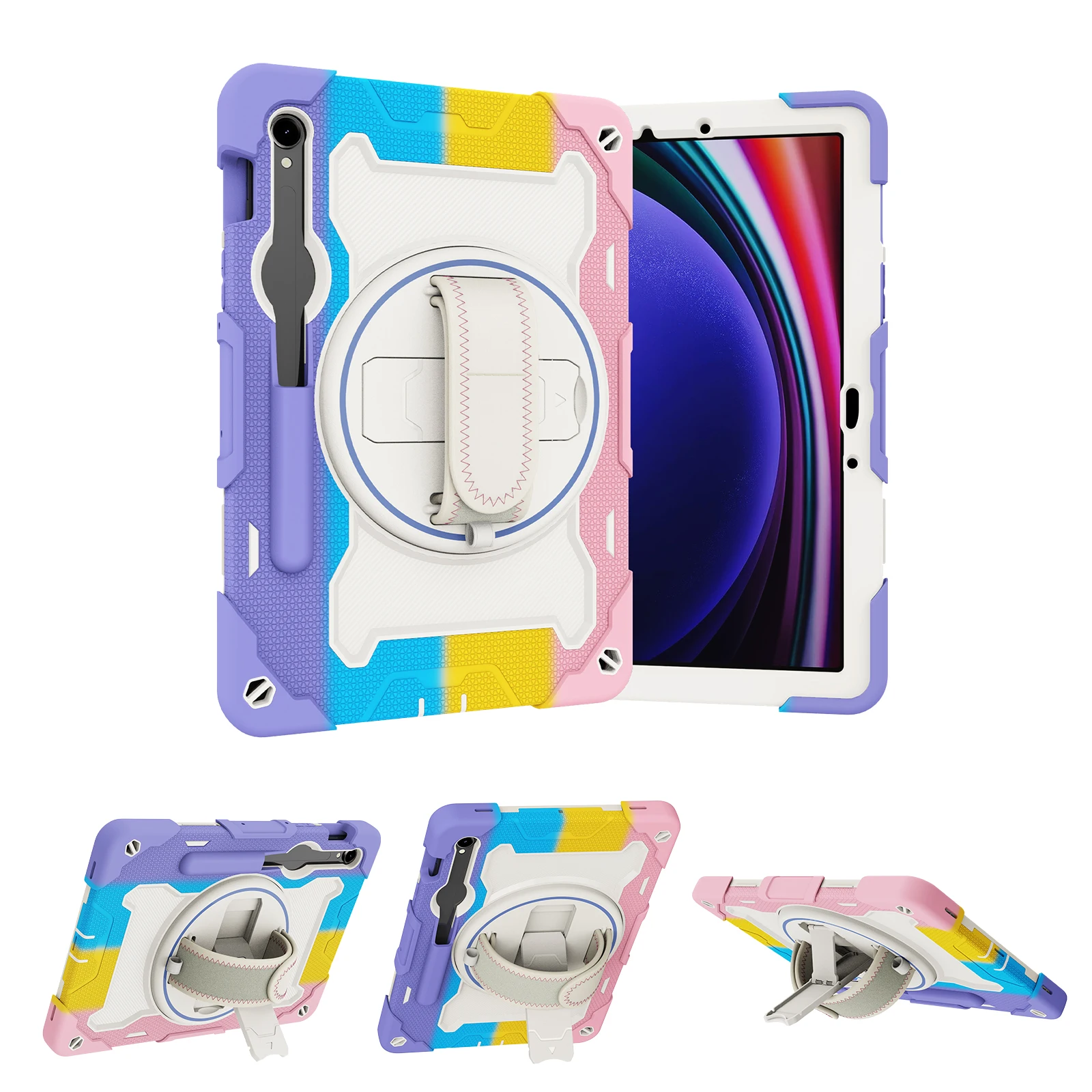 For Samsung Galaxy Tab S9 FE 11 inch SM-X510/X516 S9 S8 S7 T870 Armor Case Tablet Cover Kids Safe Shockproof Fundas Coque Shell
For Samsung Galaxy Tab S9 FE 11 inch SM-X510/X516 S9 S8 S7 T870 Armor Case Tablet Cover Kids Safe Shockproof Fundas Coque Shell