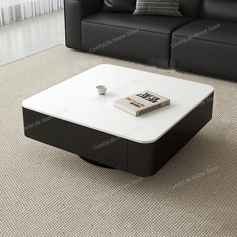 Square Modern Coffee Table Centerpiece Rustic Living Room Side Tables Minimalist Design Mesa De Centro Sala Furniture Home
Square Modern Coffee Table Centerpiece Rustic Living Room Side Tables Minimalist Design Mesa De Centro Sala Furniture Home