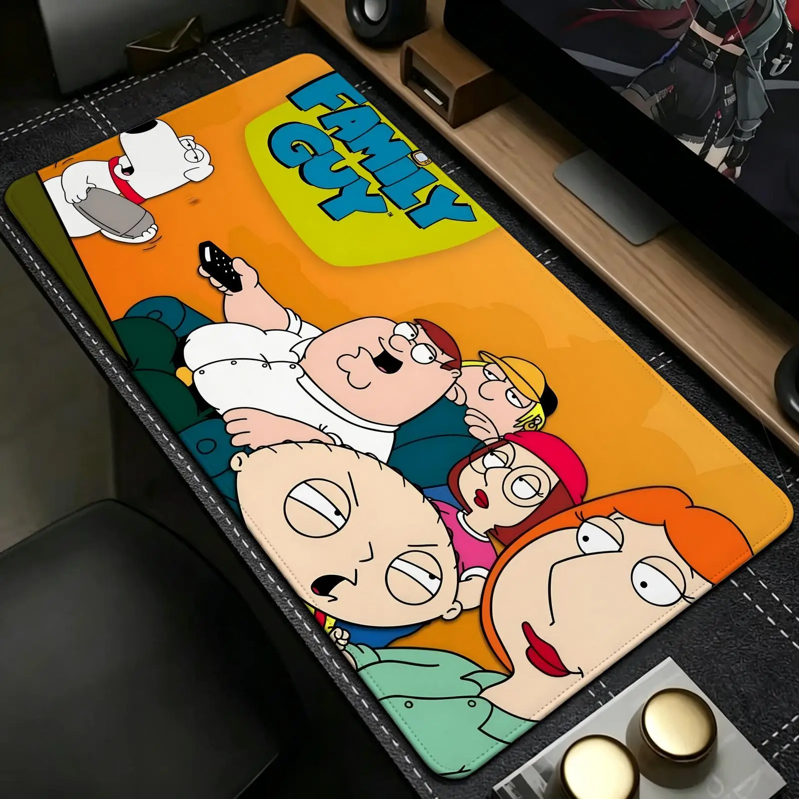 Mouse Pad Esports gaming mouse pad, stitched edge computer desk mat,anime style desktop mouse mat Family Guy
Mouse Pad Esports gaming mouse pad, stitched edge computer desk mat,anime style desktop mouse mat Family Guy