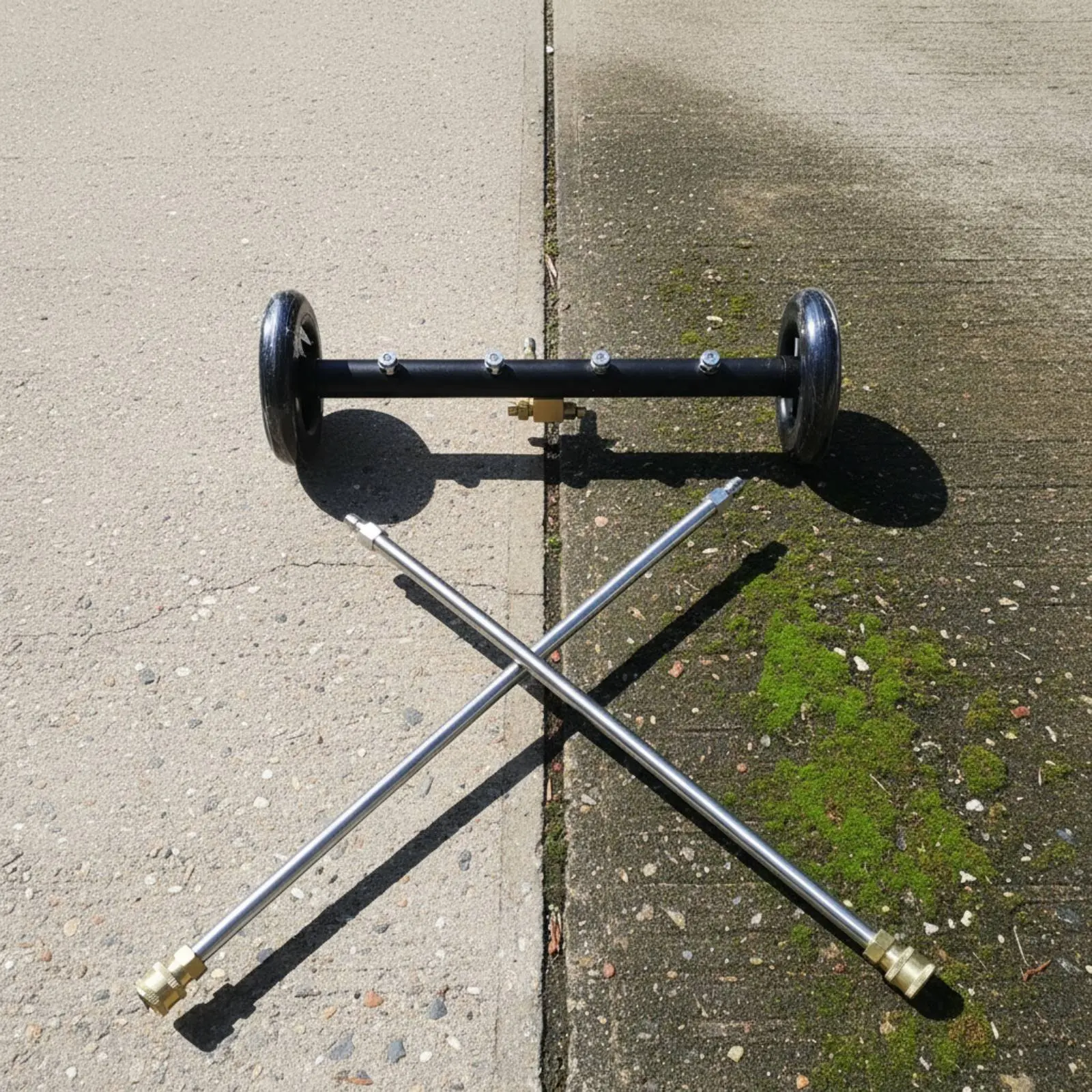 Under Car Wash Attachment Adjustable Angle Two-Way Function Underbody Washer Wheeled Undercarriage Cleaner Rapid Attach
Under Car Wash Attachment Adjustable Angle Two-Way Function Underbody Washer Wheeled Undercarriage Cleaner Rapid Attach