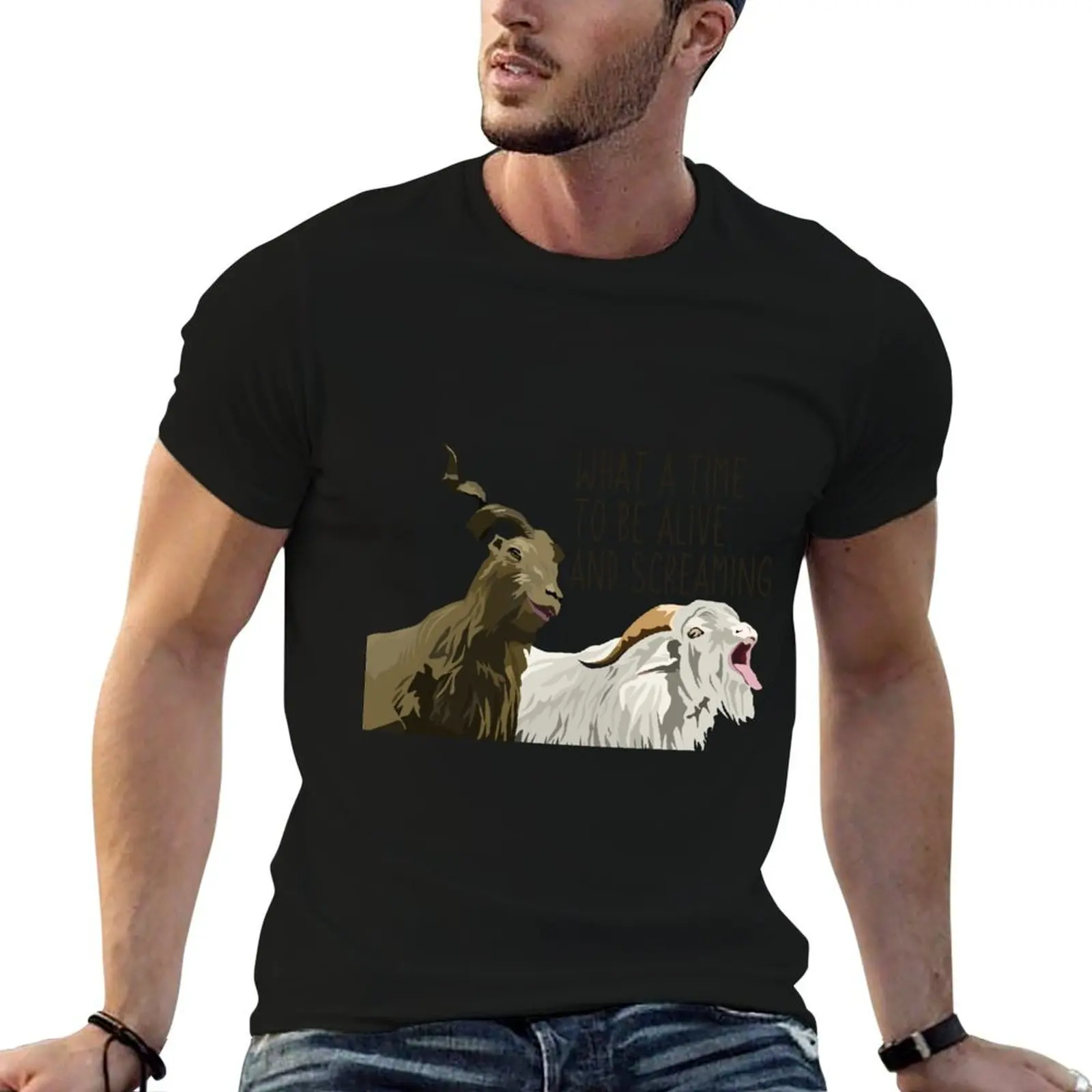 what a time to be alive and screaming goats T-Shirt man t shirts graphic t shirts for man graphic vintage T-Shirt
what a time to be alive and screaming goats T-Shirt man t shirts graphic t shirts for man graphic vintage T-Shirt