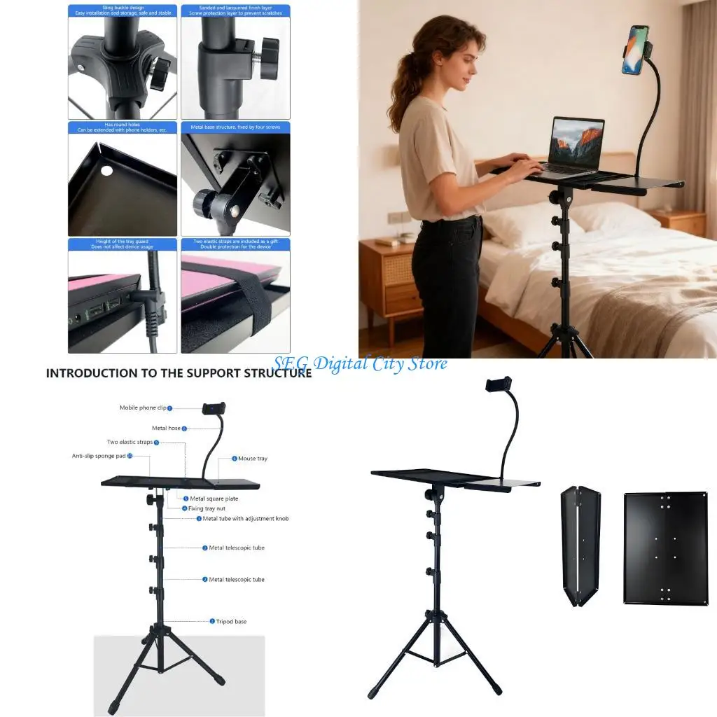 U75B Large Tray Projectors Stand 14.9x11.2inch Platform Foldable Adjustable Tripods
U75B Large Tray Projectors Stand 14.9x11.2inch Platform Foldable Adjustable Tripods