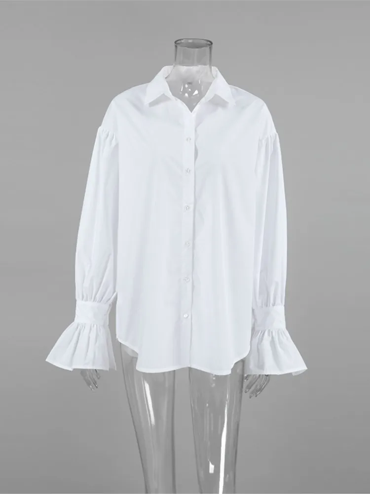 French Women's Clothing Cotton Long Sleeve Shirt 2026 Fall Lapel Top Fashion Solid Color Simple Style All-match Temperament Slim
French Women's Clothing Cotton Long Sleeve Shirt 2026 Fall Lapel Top Fashion Solid Color Simple Style All-match Temperament Slim