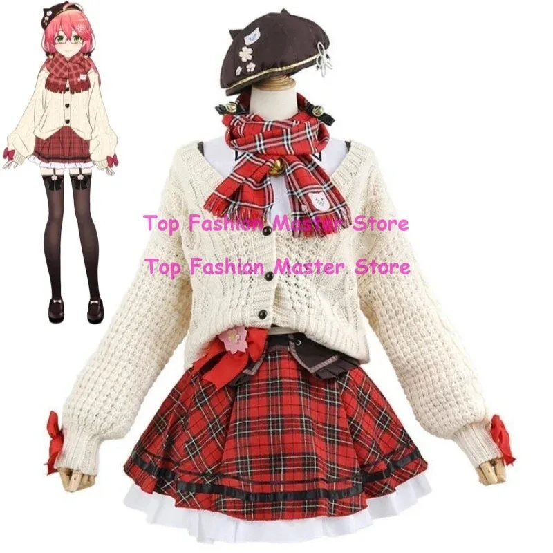 YouTuber VTuber Hololive Sakura Miko Elite Cosplay Costume Wig Anime Witch Uniform Sweatshirt Halloween Stage Performance Suit
YouTuber VTuber Hololive Sakura Miko Elite Cosplay Costume Wig Anime Witch Uniform Sweatshirt Halloween Stage Performance Suit