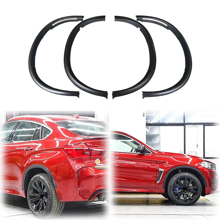 For BMW X6 F16 F86 X6M 2015 To 2018 Wheel Arches Eyebrow Fender Mudguards Fender Flares Molding Trim Body Kits By Gloss Black
For BMW X6 F16 F86 X6M 2015 To 2018 Wheel Arches Eyebrow Fender Mudguards Fender Flares Molding Trim Body Kits By Gloss Black