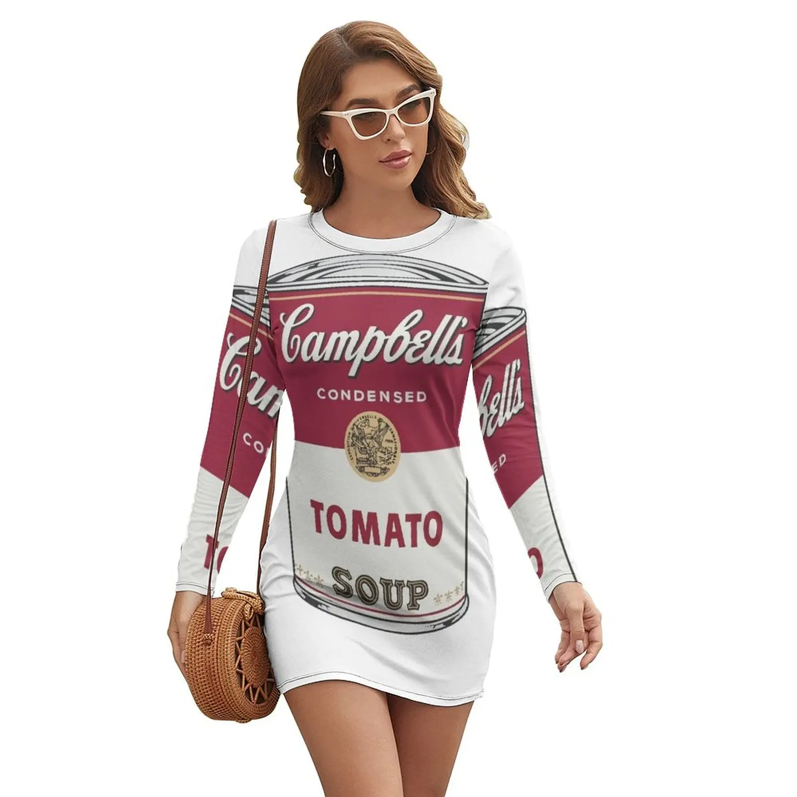 Campbell's soup Long-sleeved Dress Dress for girls women formal occasion dresses sexy dress for women
Campbell's soup Long-sleeved Dress Dress for girls women formal occasion dresses sexy dress for women