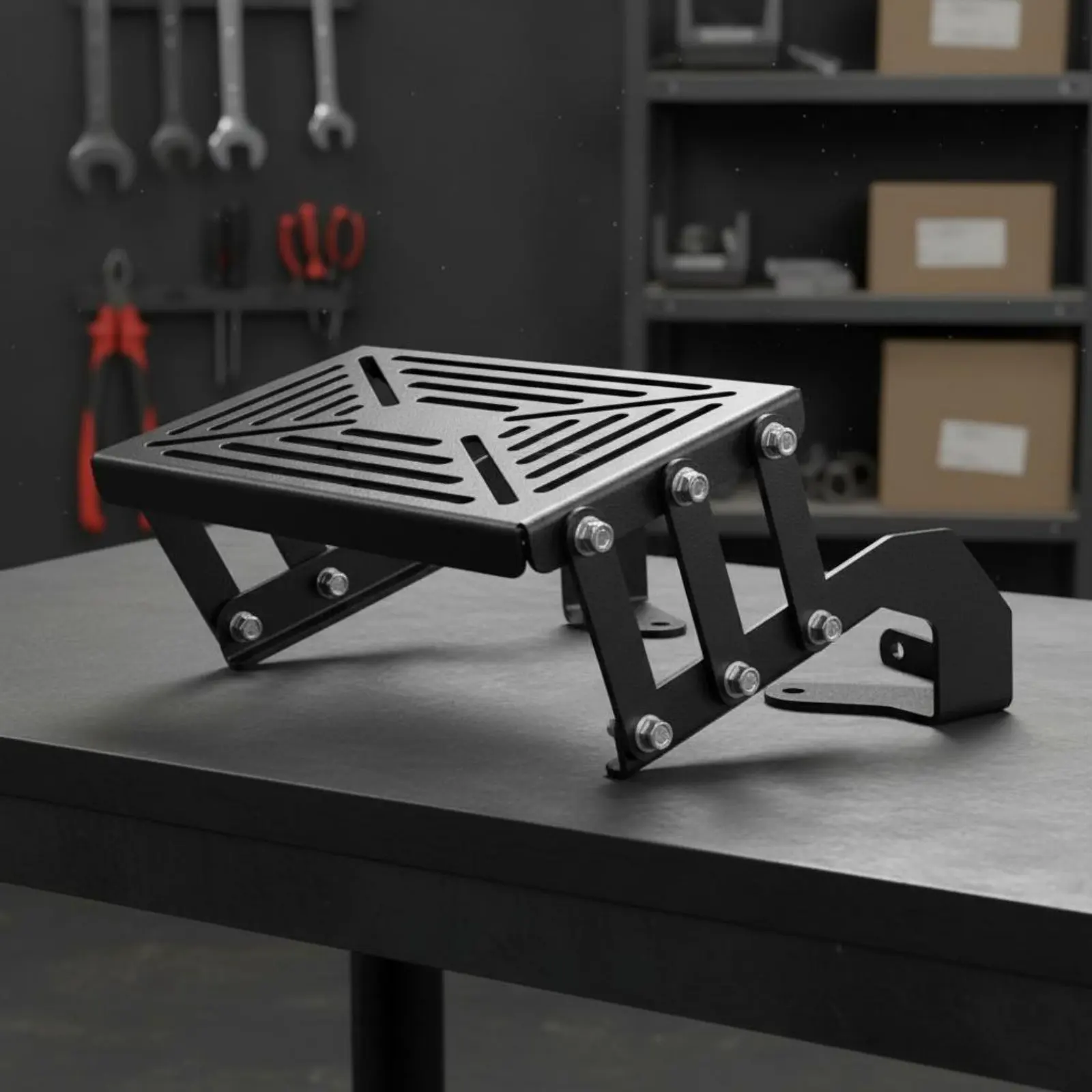 Folding Tail Luggage Rack Easy to Install Sliding Rear Luggage Rack Rear Carrier Bracket Rust Resistant Aluminum Build
Folding Tail Luggage Rack Easy to Install Sliding Rear Luggage Rack Rear Carrier Bracket Rust Resistant Aluminum Build