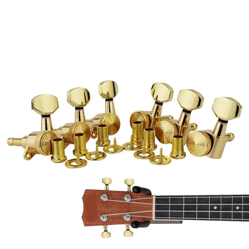 Guitar String Tuning Pegs 1:18 Electric Guitar Tuning Keys Bridge Parts String Winders For Acoustic & Classical Instrument
Guitar String Tuning Pegs 1:18 Electric Guitar Tuning Keys Bridge Parts String Winders For Acoustic & Classical Instrument