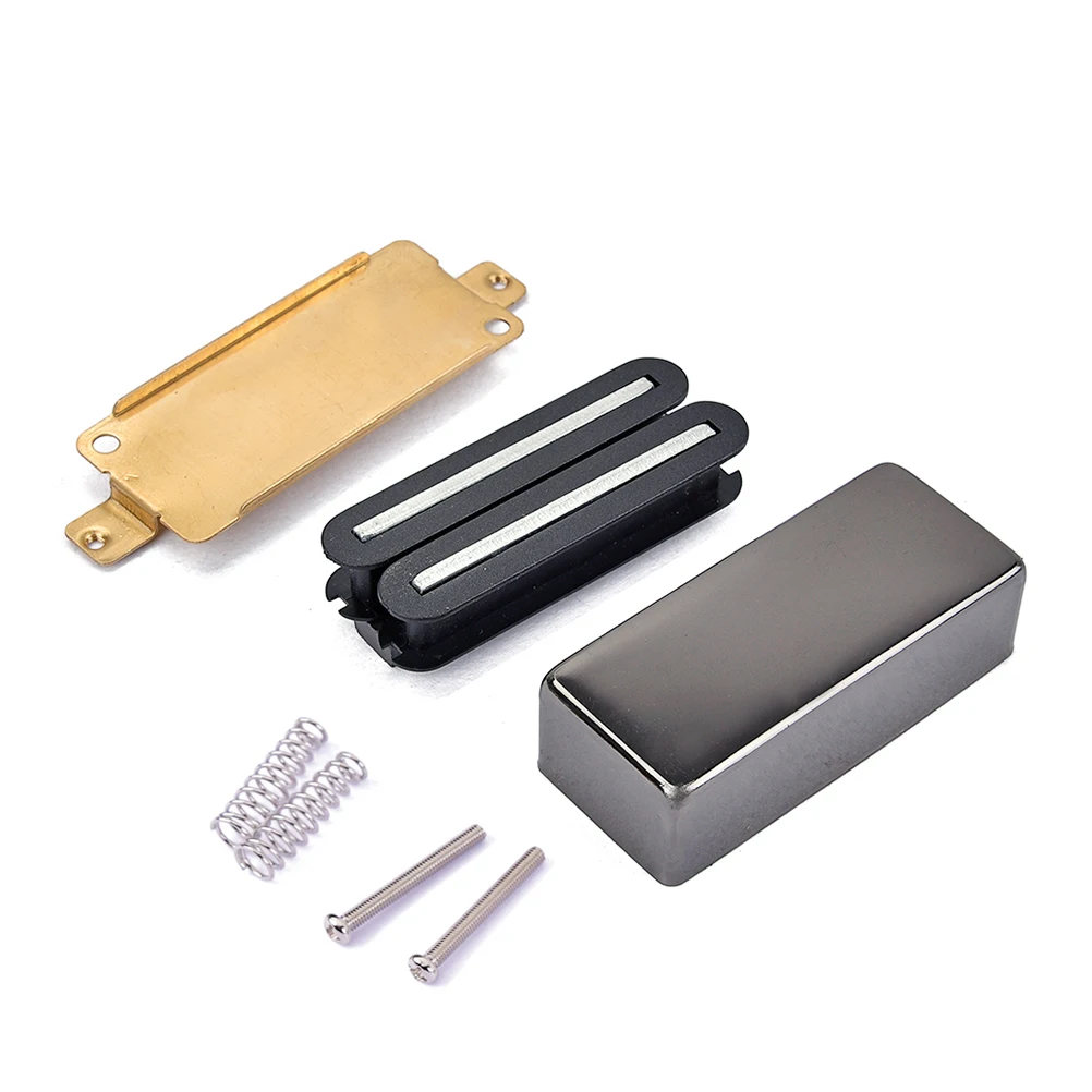 Set Of 2 Guitar Humbucker Mounting Kits Cupronickel Pickup Baseplates Slug Bobbins Magnets Covers For Style Electric Guitars 
Set Of 2 Guitar Humbucker Mounting Kits Cupronickel Pickup Baseplates Slug Bobbins Magnets Covers For Style Electric Guitars