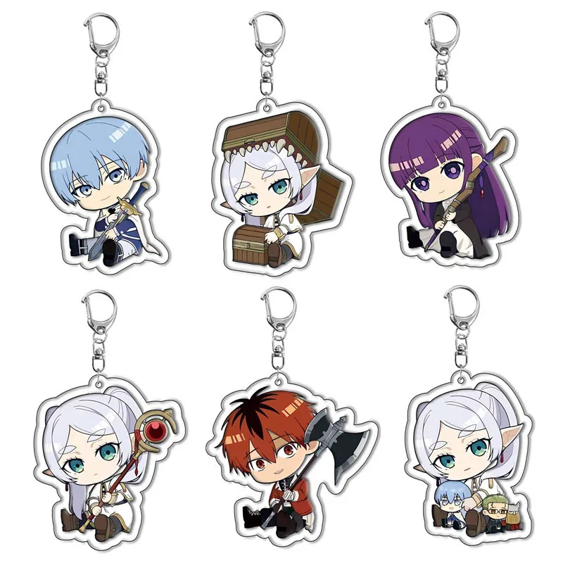 Kawaii акрил аниме Himmel Heiter Eisen Fern Frieren Beyond Journey's End креативный автомобильный брелок аксессуары кулон Шарм подарок
Kawaii акрил аниме Himmel Heiter Eisen Fern Frieren Beyond Journey's End креативный автомобильный брелок аксессуары кулон Шарм подарок