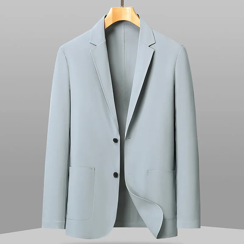 2025 Summer Ice Silk Seamless Suit Jackets for Men High-grade Casual Business Formal Jacket Trendy Solid Color Versatile Blazers
2025 Summer Ice Silk Seamless Suit Jackets for Men High-grade Casual Business Formal Jacket Trendy Solid Color Versatile Blazers