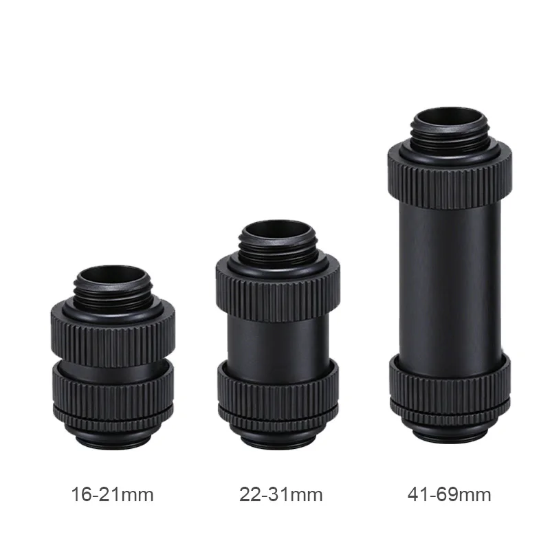 G1/4 Adjustable Telescopic Extension Connector 41-69mm Brass Male to Male Fitting for PC Liquid Cooling
G1/4 Adjustable Telescopic Extension Connector 41-69mm Brass Male to Male Fitting for PC Liquid Cooling