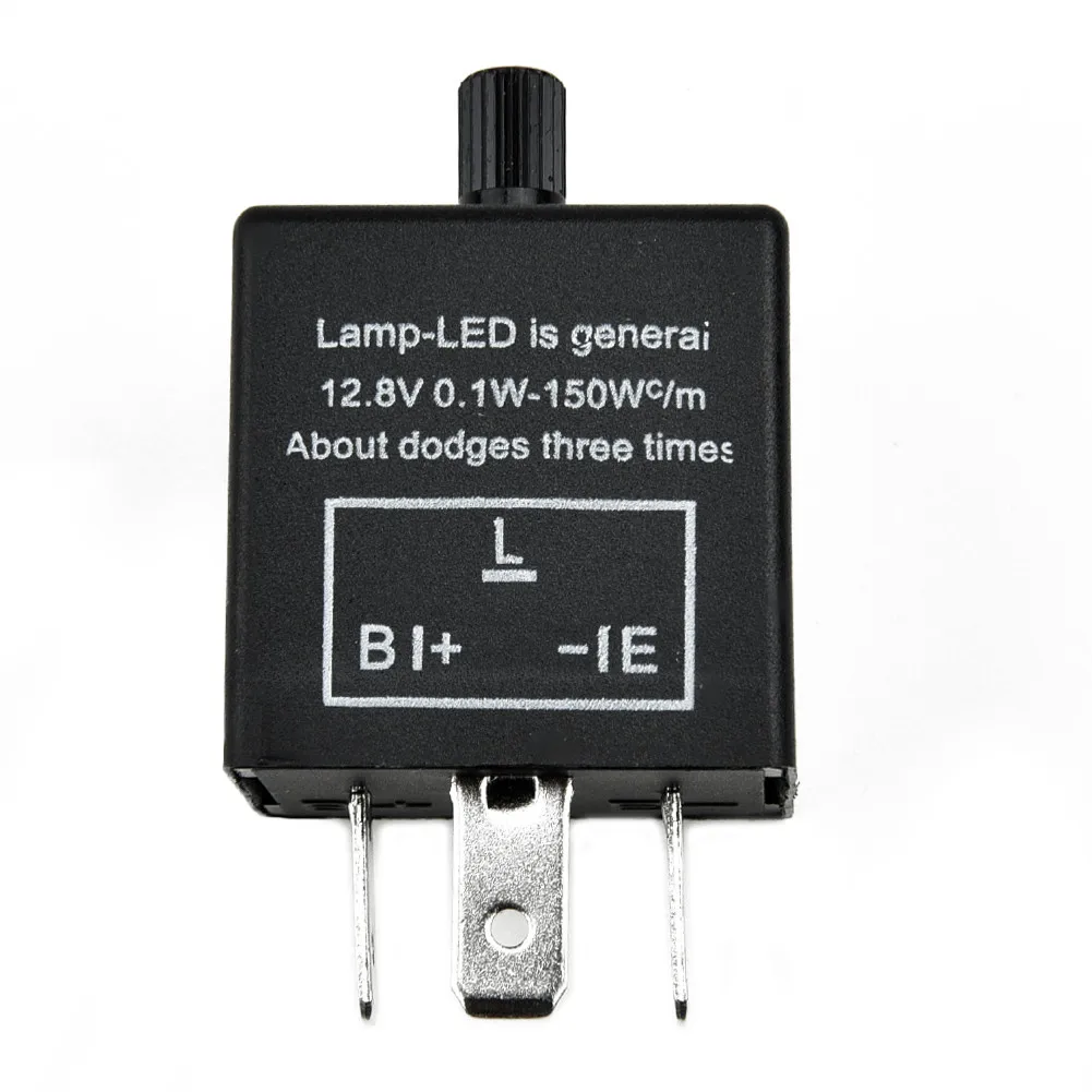 High Quality Flasher Relay Relay Part LED Pratical Accessory Assembly Vehicles Nice Adjustable Universal Black
High Quality Flasher Relay Relay Part LED Pratical Accessory Assembly Vehicles Nice Adjustable Universal Black