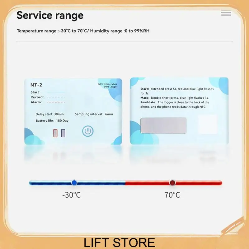 BTLIFE-NFC Беспроводной регистратор данных 180-дневный регистратор данных ЖК-индикатор 500 000 групп для химических NFC
BTLIFE-NFC Беспроводной регистратор данных 180-дневный регистратор данных ЖК-индикатор 500 000 групп для химических NFC