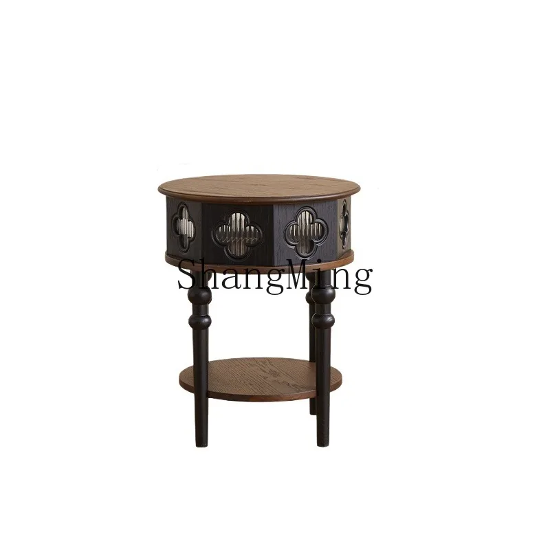 LXY medieval sofa edge few solid wood small table living room home retro small coffee table
LXY medieval sofa edge few solid wood small table living room home retro small coffee table