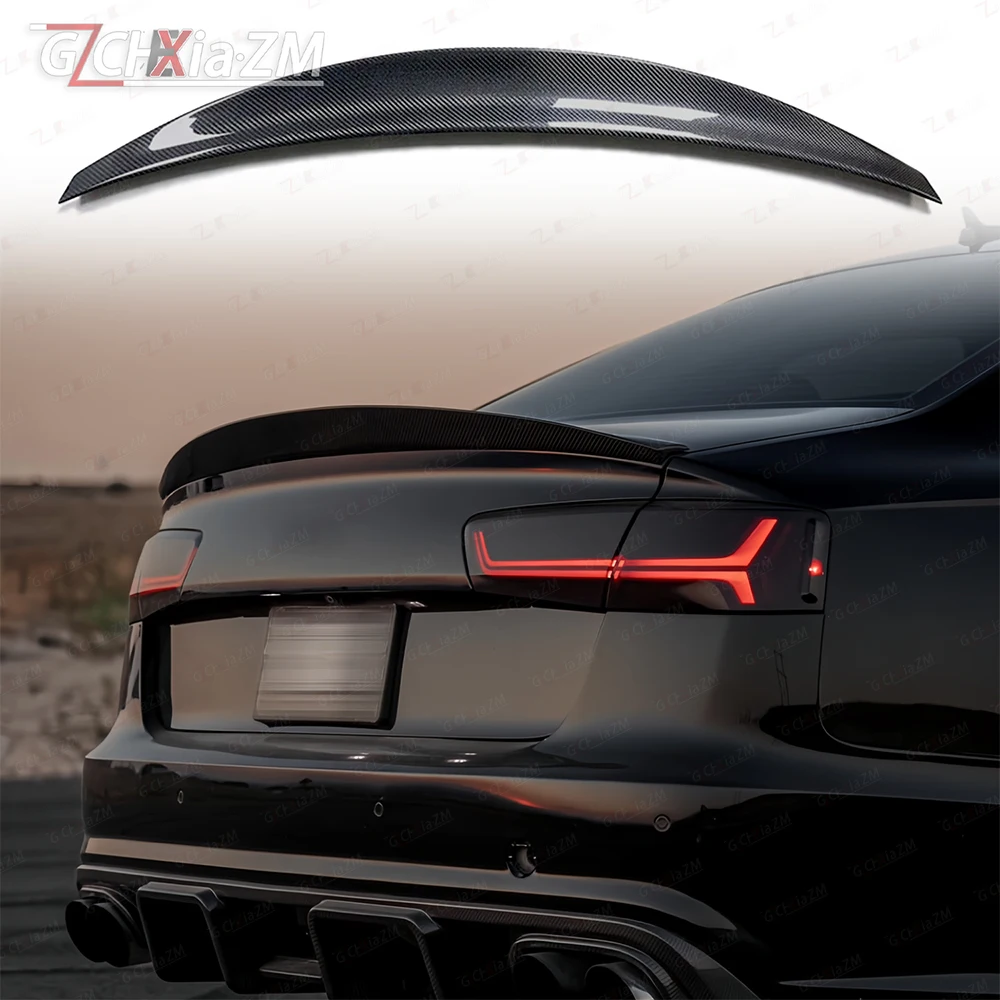 Suitable For 2012-2016 Audi A6 S6 C7 Sedan HK Style High-Quality Fiberglass Rear Spoiler Rear Trunk Lid Spoiler Rear Wing
Suitable For 2012-2016 Audi A6 S6 C7 Sedan HK Style High-Quality Fiberglass Rear Spoiler Rear Trunk Lid Spoiler Rear Wing