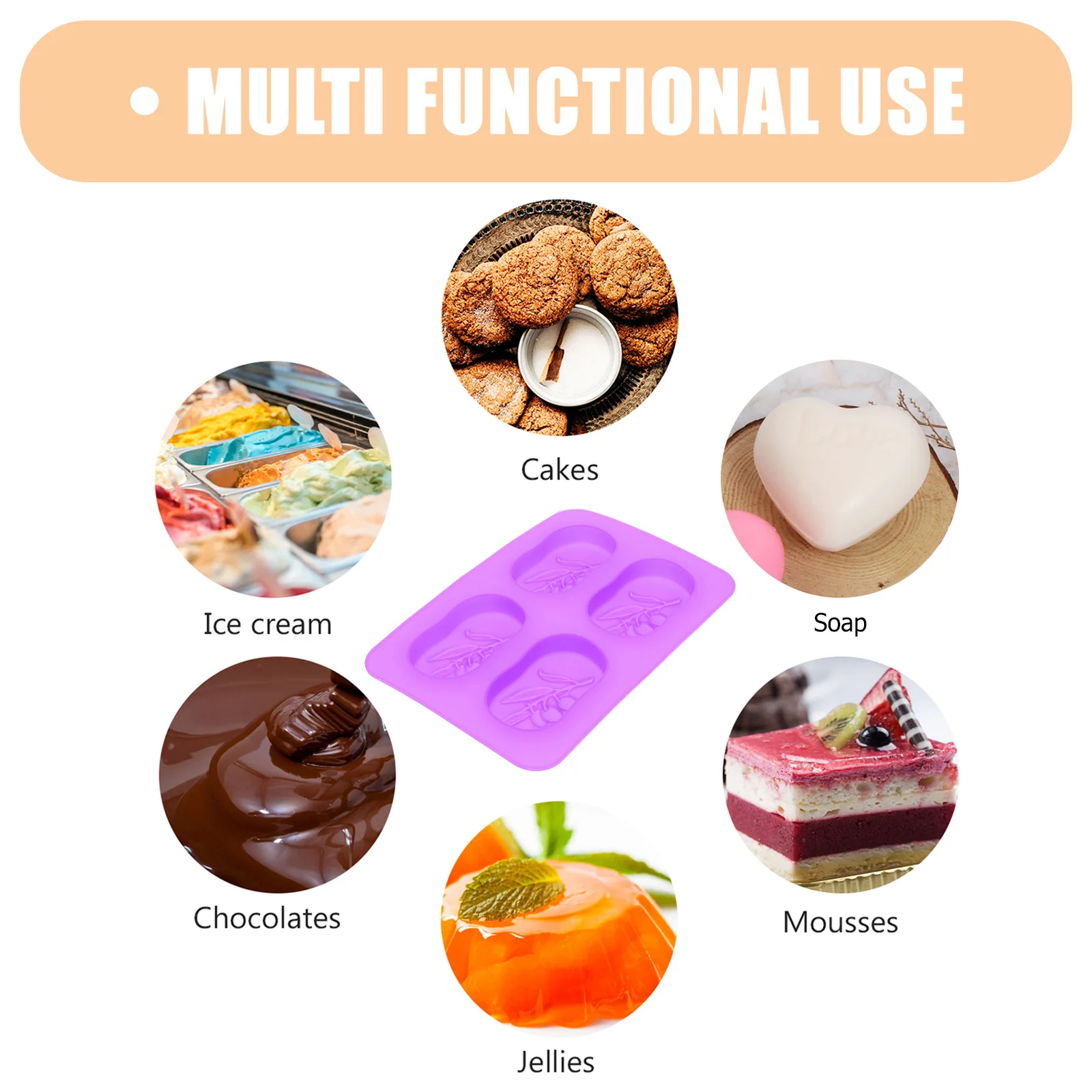 8pcs Half Ball Bath Mold Aluminium Reusable Diy Soap Making Tool Semicircle Shape Hemisphere Mould Baking Craft Supply
8pcs Half Ball Bath Mold Aluminium Reusable Diy Soap Making Tool Semicircle Shape Hemisphere Mould Baking Craft Supply