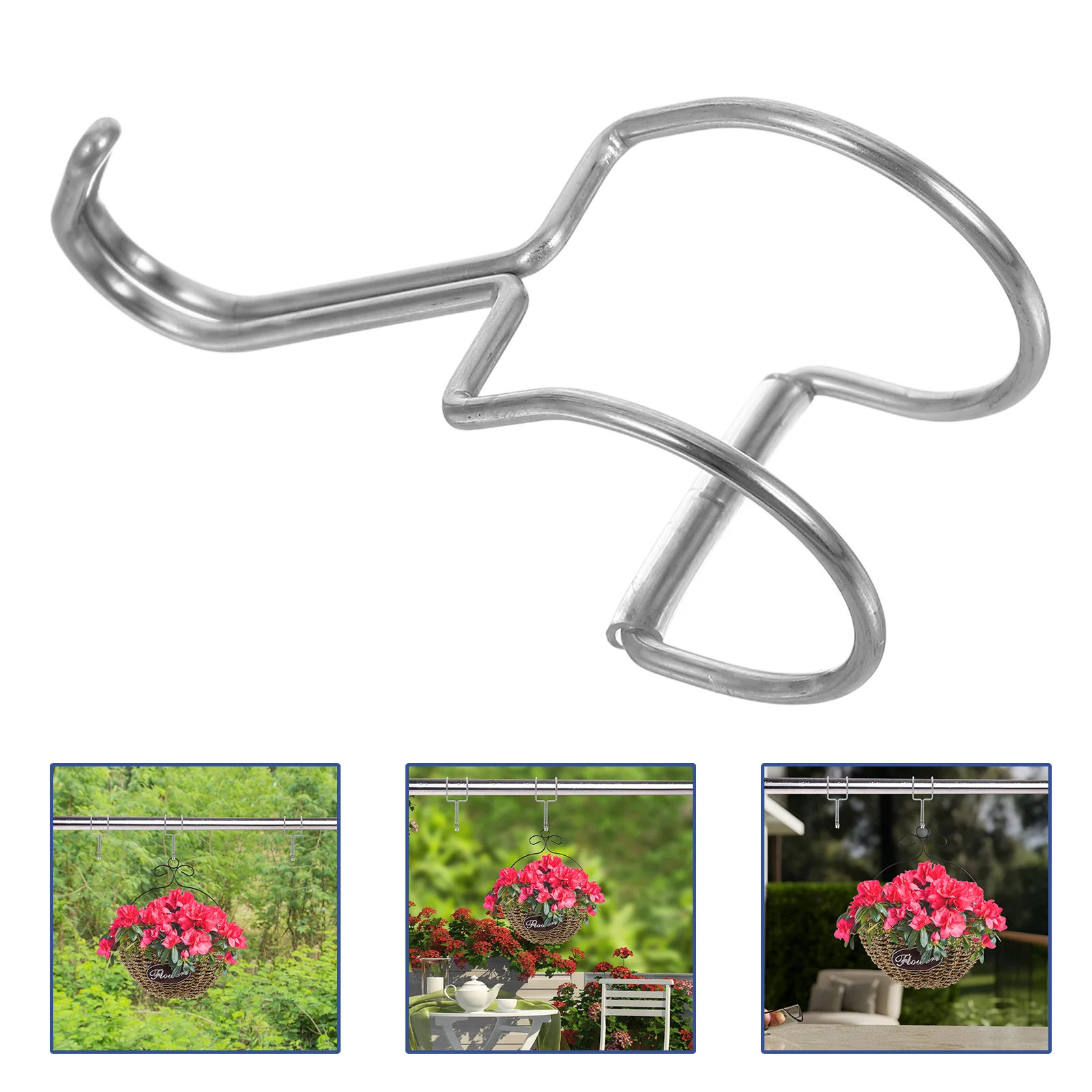 10 Pcs Ordinary Hook Round Tube Heavy Duty Clothes Rack Sewer Cover End Pvc Windproof Hanger Holders
10 Pcs Ordinary Hook Round Tube Heavy Duty Clothes Rack Sewer Cover End Pvc Windproof Hanger Holders