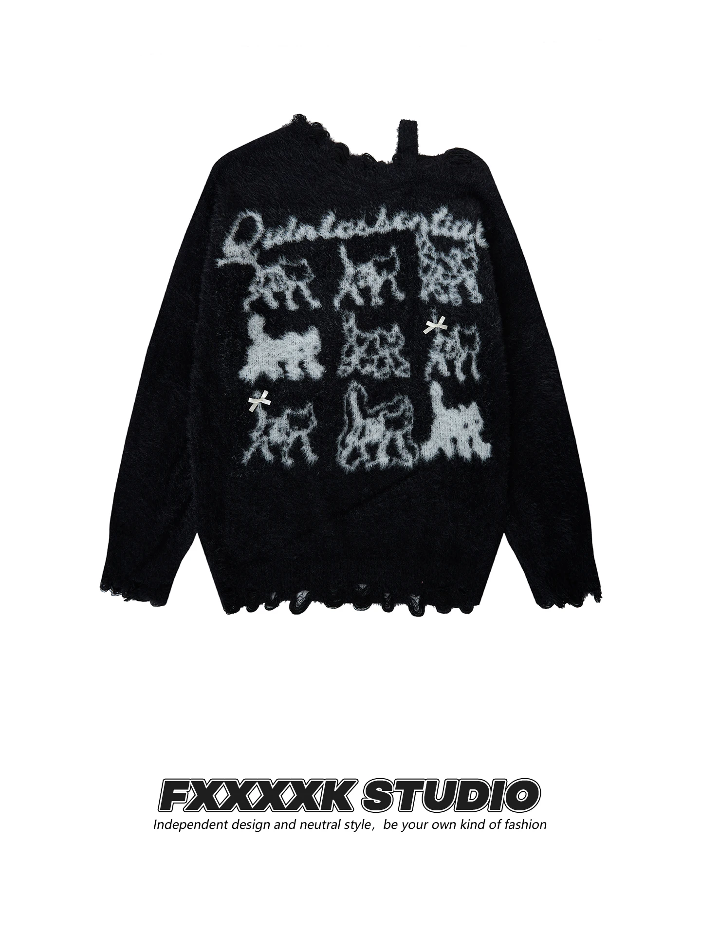 Original FXK Sweet Cool Sle oulder Bared Knitted Sweater Women's Autumn Winter Soft Cozy Pattern Knot Decor...
Original FXK Sweet Cool Sle oulder Bared Knitted Sweater Women's Autumn Winter Soft Cozy Pattern Knot Decor...