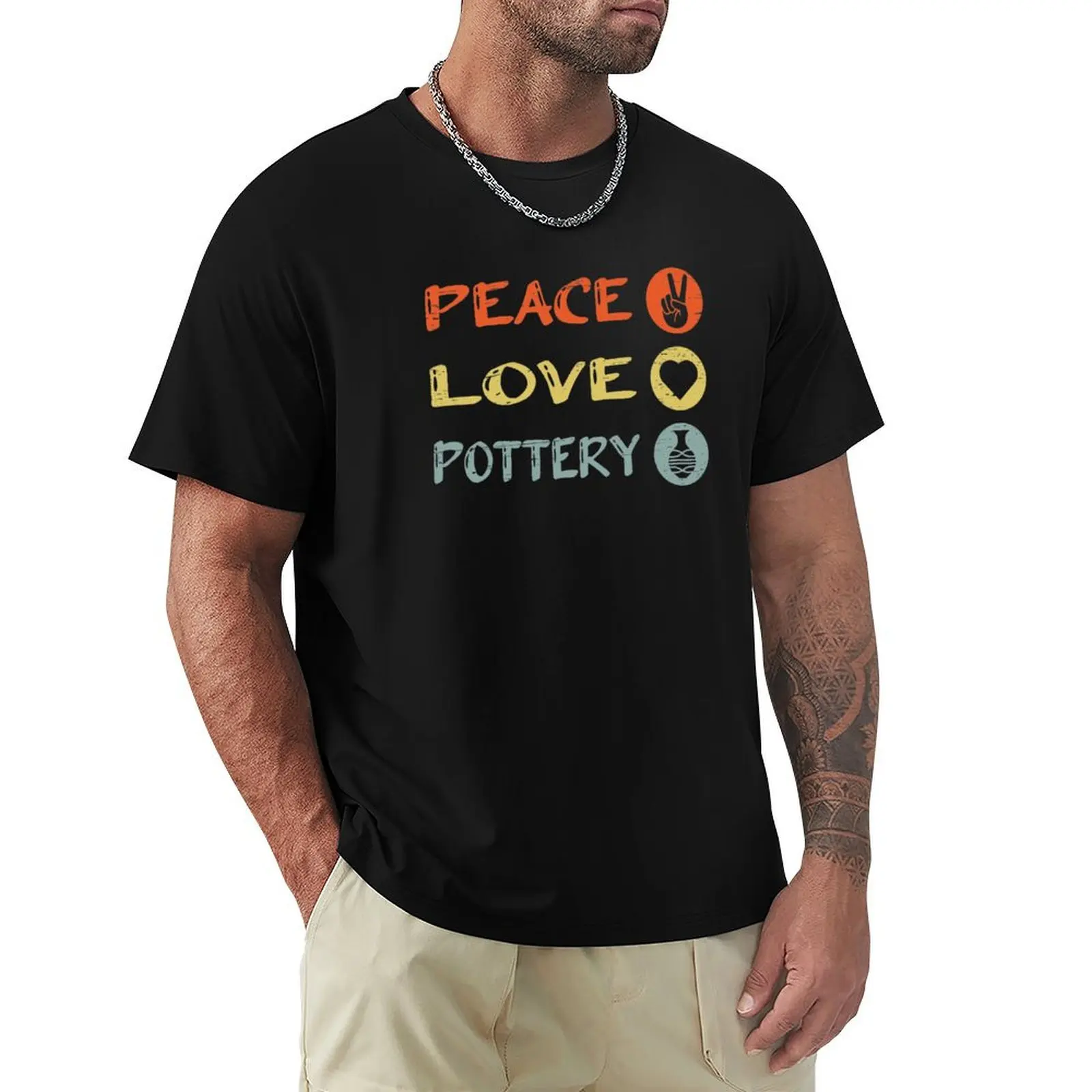 Pottery Ceramic Peace Love Pottery T-Shirt vintage clothes blue lock summer 2025 fruit of the loom mens t shirts
Pottery Ceramic Peace Love Pottery T-Shirt vintage clothes blue lock summer 2025 fruit of the loom mens t shirts