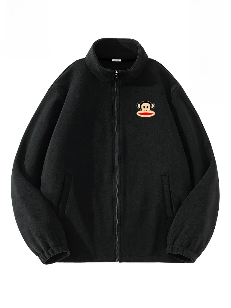 Утепленная флисовая куртка для подростков и мужчин, зимняя теплая верхняя одежда на молнии с длинными рукавами и животным принтом
Утепленная флисовая куртка для подростков и мужчин, зимняя теплая верхняя одежда на молнии с длинными рукавами и животным принтом