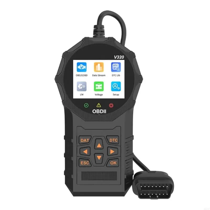 A2UC Диагностический инструмент Инструмент CAR CODE CODE READER Reader OBDII/EOBD Scan Tool с Freeze Frame 2.8 Color Display
A2UC Диагностический инструмент Инструмент CAR CODE CODE READER Reader OBDII/EOBD Scan Tool с Freeze Frame 2.8 Color Display