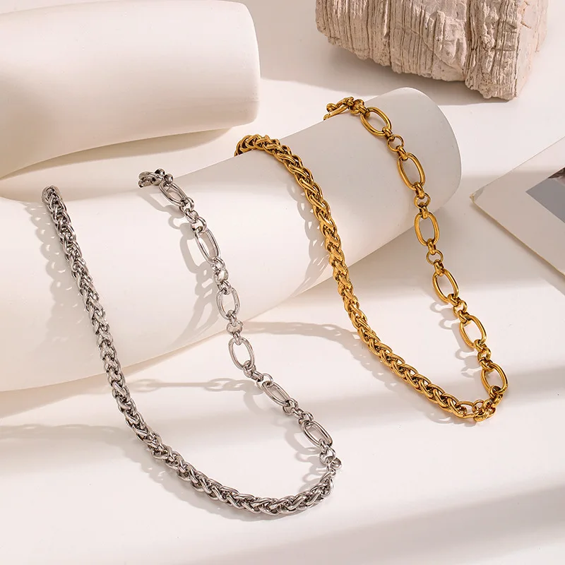 Bohemian Punk Style Stainless Steel Chain Necklace Fashion Minimalist Design Unisex Jewelry Accessory
Bohemian Punk Style Stainless Steel Chain Necklace Fashion Minimalist Design Unisex Jewelry Accessory