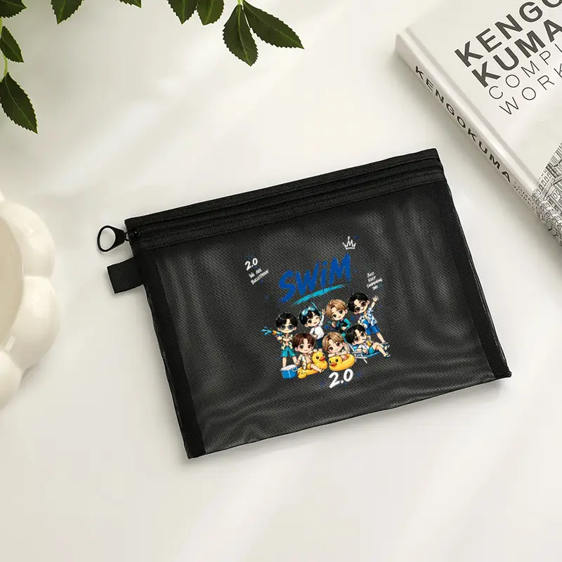 Mesh Storage Bags Arirang World Tour 2026 Makeup Bag with A Zipper Spacious Storage Pouch Travel and Ideal Holiday Kpop Fan Gift
Mesh Storage Bags Arirang World Tour 2026 Makeup Bag with A Zipper Spacious Storage Pouch Travel and Ideal Holiday Kpop Fan Gift