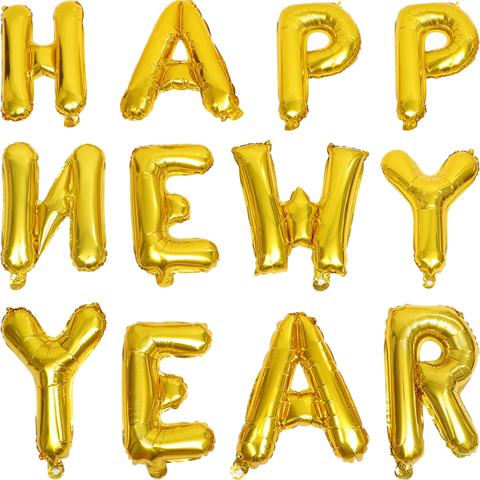 1 set 16 inch HAPPY NEW YEAR Letter Aluminum Foil Balloons New Year Party Decorations Silver Color Celebrations Graduations
1 set 16 inch HAPPY NEW YEAR Letter Aluminum Foil Balloons New Year Party Decorations Silver Color Celebrations Graduations