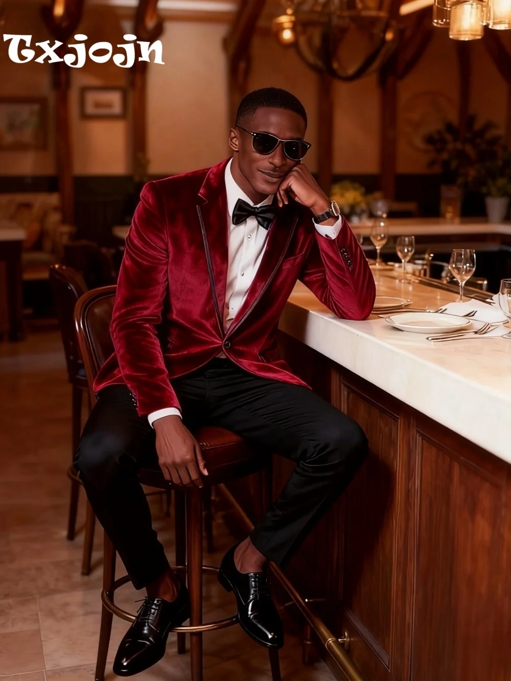 Stylish Notched Lapel Velvet Men's Suit Set 2026 2PCS Slim Fit Formal Wedding Business New Year Customized Trajes Para Hombre
Stylish Notched Lapel Velvet Men's Suit Set 2026 2PCS Slim Fit Formal Wedding Business New Year Customized Trajes Para Hombre