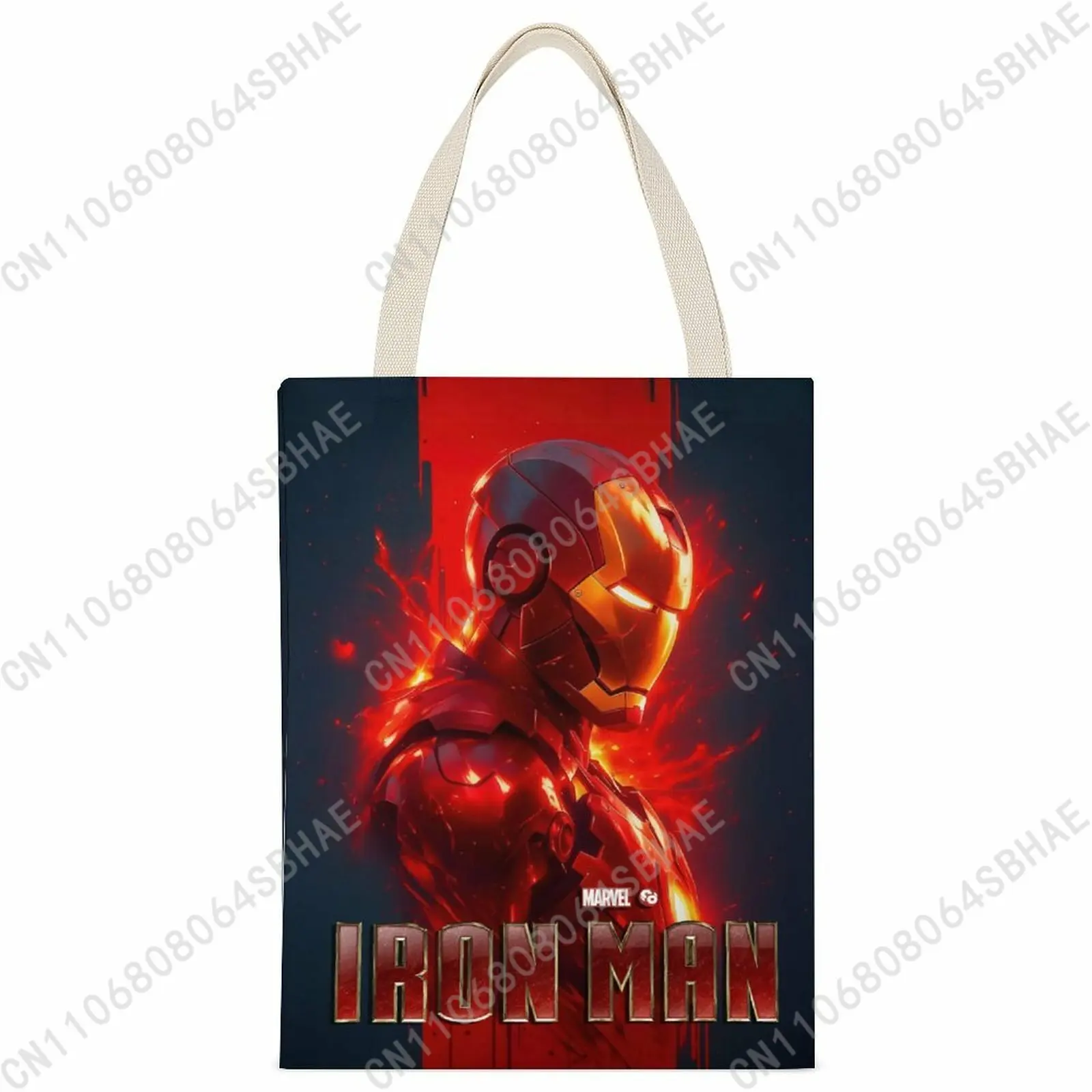 Сумка-тоут из холщовой ткани Marvel Iron Man, сумки для покупок, женские и мужские многоразовые сумки на плечо, подарок с двусторонней печатью на заказ, косплей
Сумка-тоут из холщовой ткани Marvel Iron Man, сумки для покупок, женские и мужские многоразовые сумки на плечо, подарок с двусторонней печатью на заказ, косплей