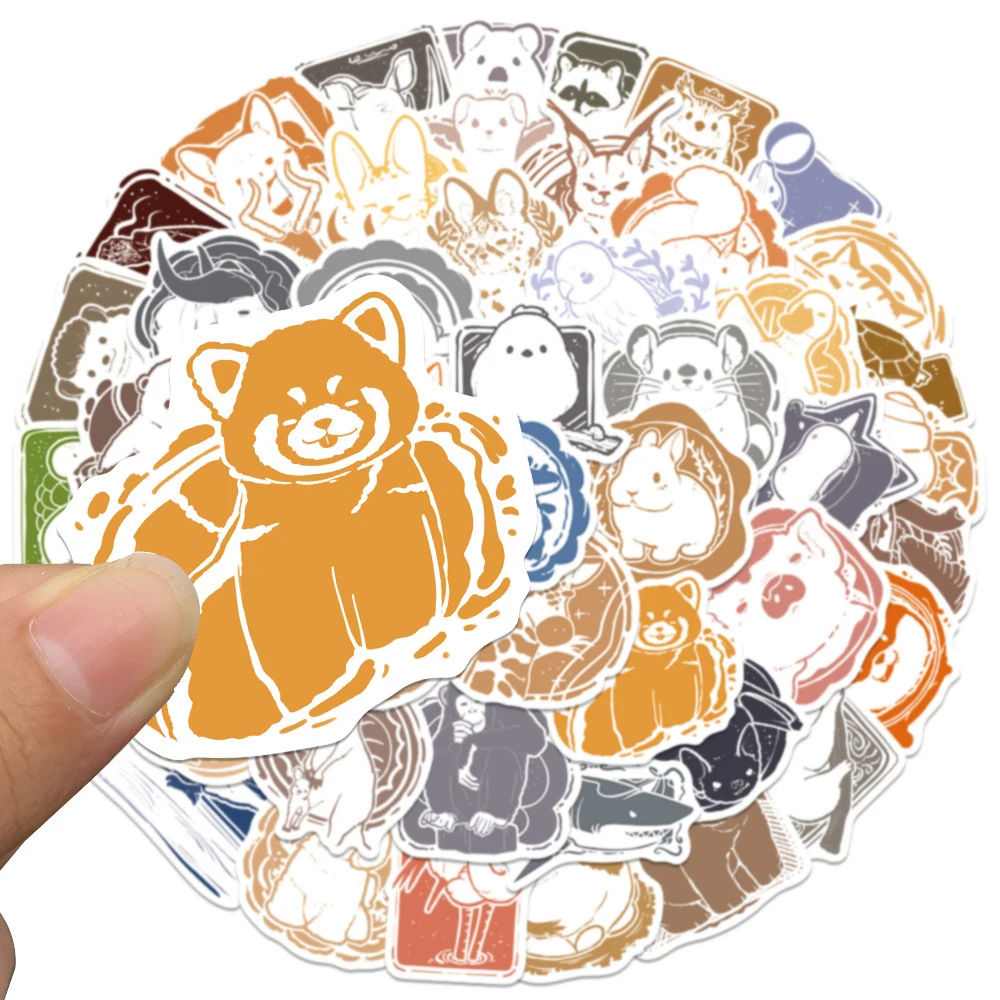 10/30/50pcs Painting Style Cute Animal Postmark Stickers Cat Dog Panda Cartoon Decals Graffiti Luggage Motorcycle Laptop Sticker
10/30/50pcs Painting Style Cute Animal Postmark Stickers Cat Dog Panda Cartoon Decals Graffiti Luggage Motorcycle Laptop Sticker