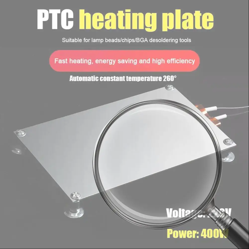 Алюминиевый светодиодный аппарат для удаления нагревательной пластины PTC, чип для пайки, удаление сварки, шаровая станция для припоя BGA, разделенная пластина, сварочное оборудование
Алюминиевый светодиодный аппарат для удаления нагревательной пластины PTC, чип для пайки, удаление сварки, шаровая станция для припоя BGA, разделенная пластина, сварочное оборудование